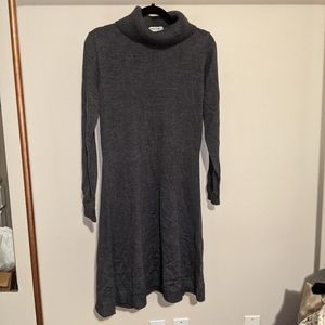 Lacoste Gray Sweater Dress - Wool 🐑